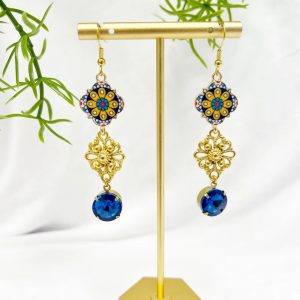 BOHEMIAN VINTAGE MODERN brass filigree mix